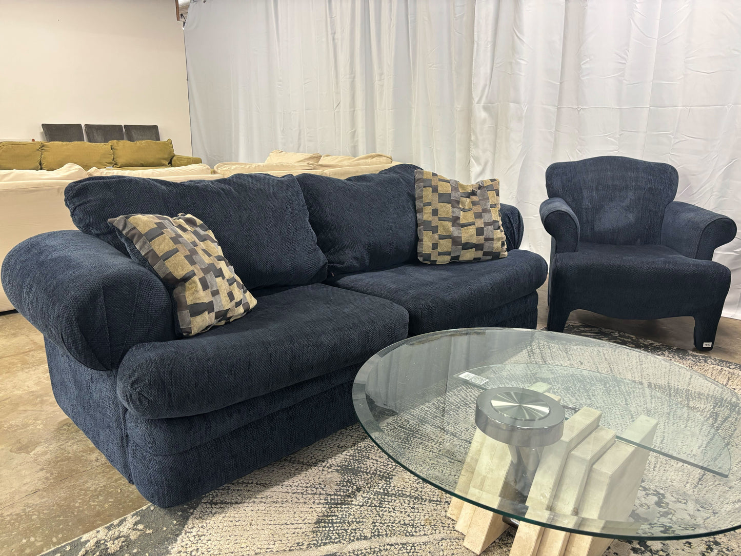 Java Loveseat and Chair