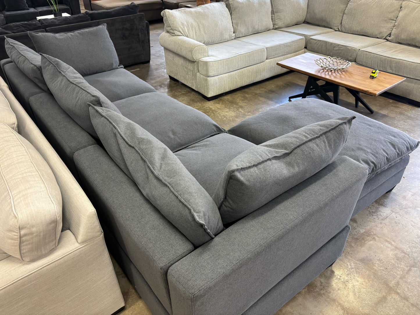 Modular Sectional & Storage Ottoman