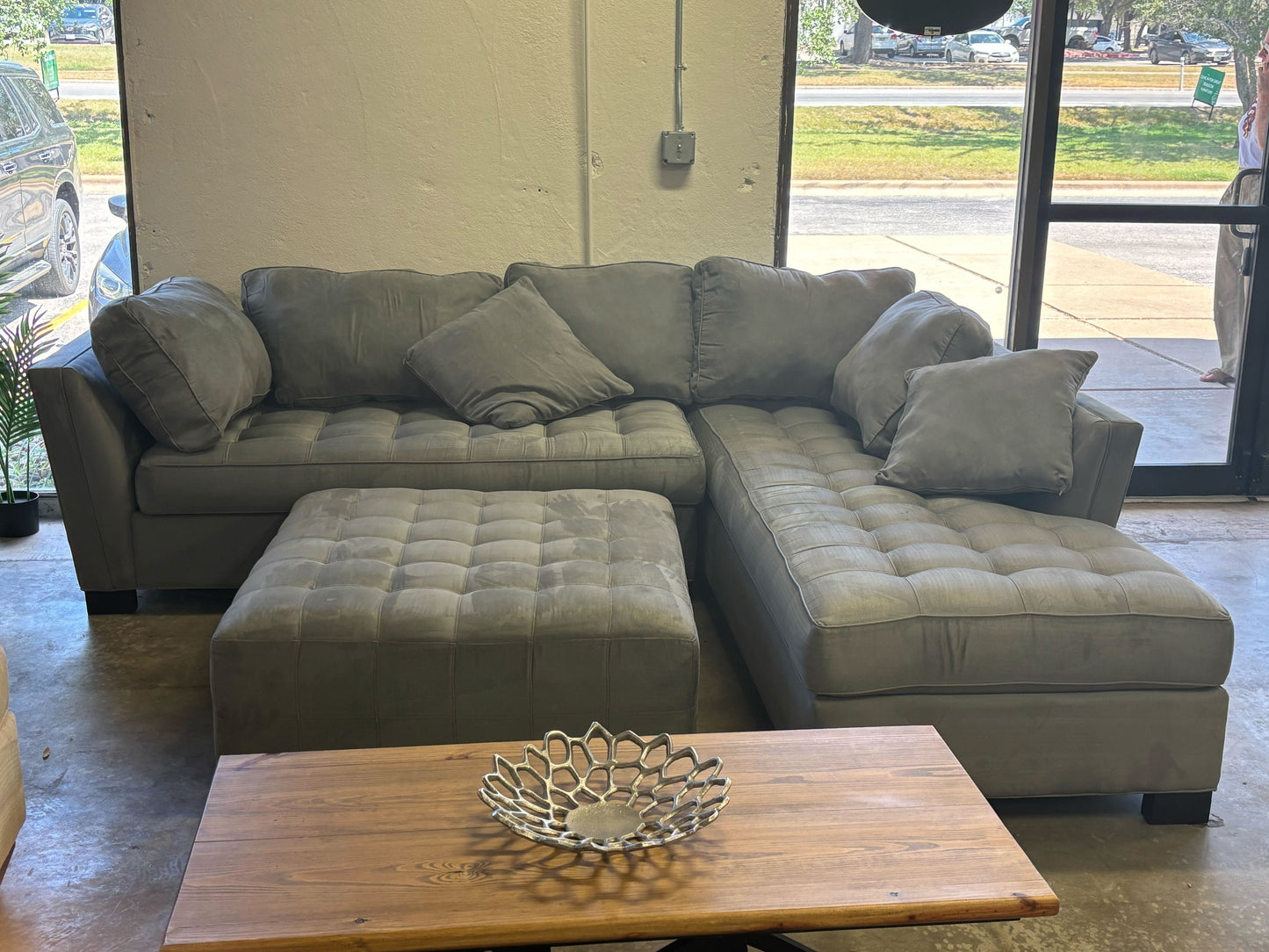 Sheridan Place Sleeper Sectional + Ottoman
