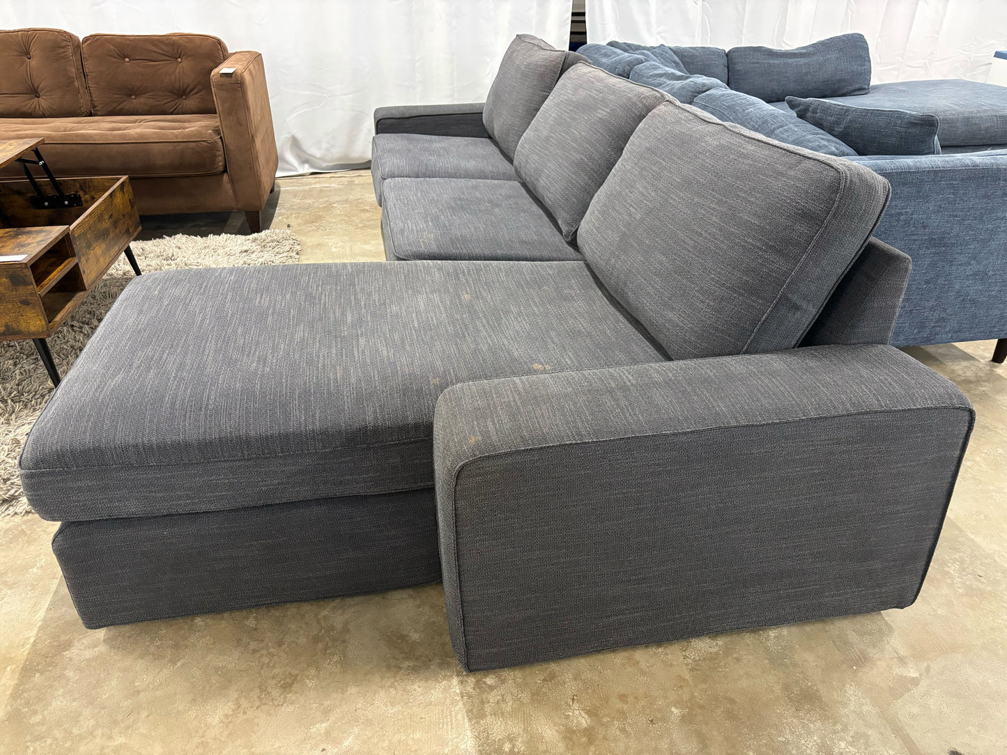 Kivik Sectional 4-seat with Chaise