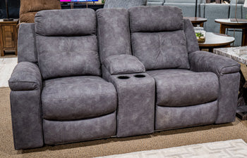 Brysonview Reclining Loveseat with Console -  Ashley Furniture Loveseat  Fresh Start Furniture
