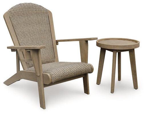 Marina Sun Outdoor Package Ashley Furniture Outdoor Table Set 2-Piece: Outdoor Lounge Chair/Outdoor End Table Fresh Start Furniture