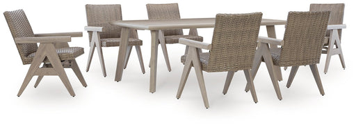 Cliff Trails Outdoor Dining Package -  Ashley Furniture Outdoor Dining Set  Fresh Start Furniture