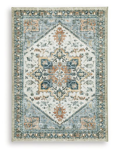 Wallney Area Rug -Β  Ashley Furniture Rug Medium  Fresh Start Furniture