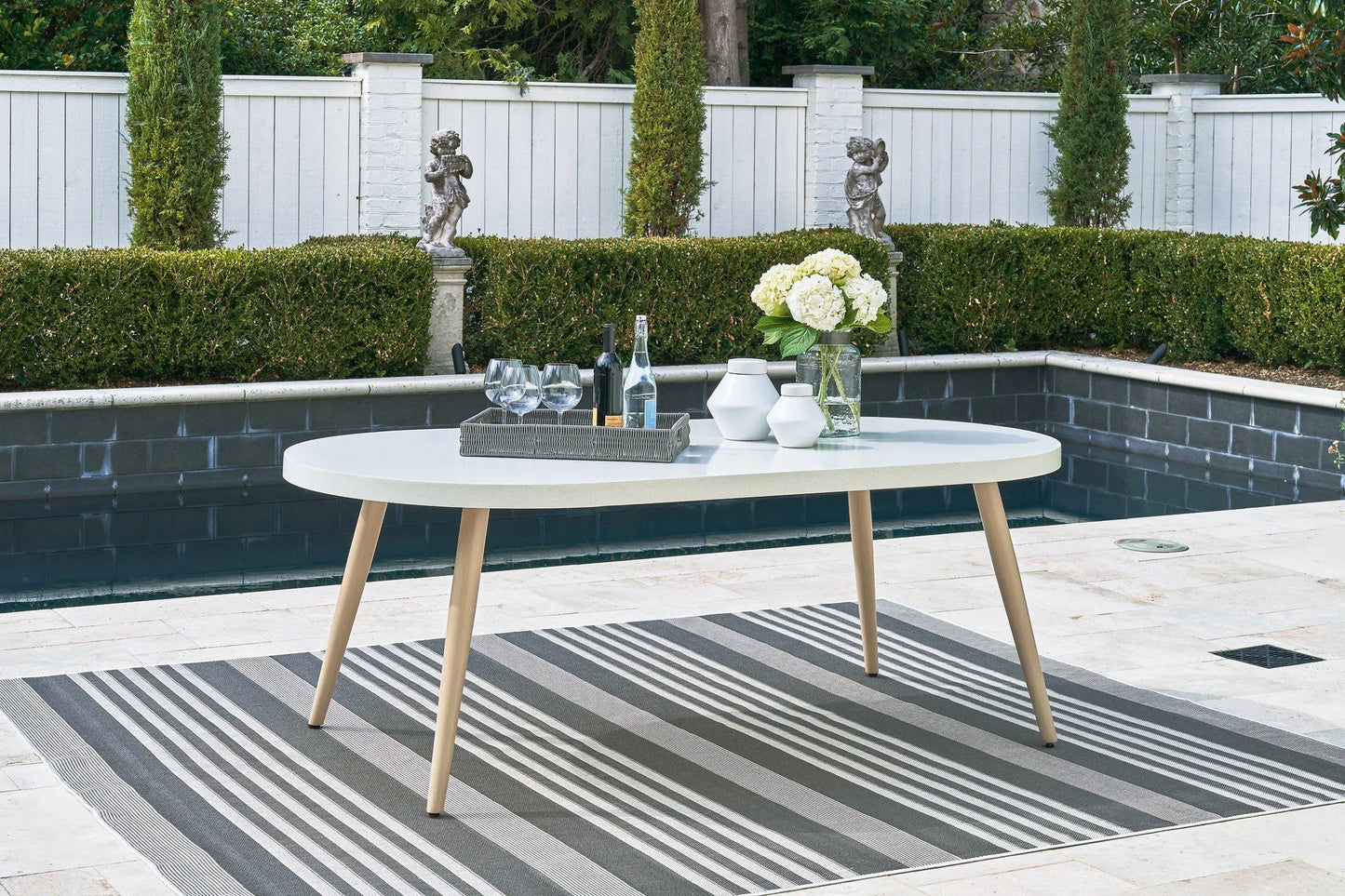 Seton Creek Outdoor Dining Package - Ashley Furniture Outdoor Dining Set Fresh Start Furniture
