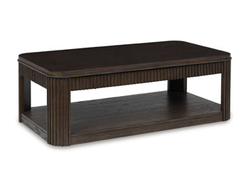 Carlibrie Lift-Top Coffee Table -  Ashley Furniture Cocktail Table Lift  Fresh Start Furniture