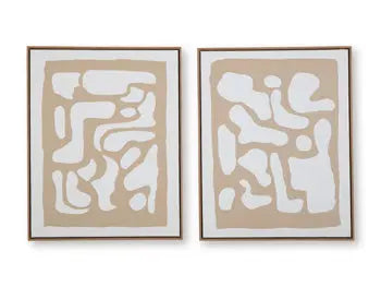 Waldett Wall Art (Set of 2) -  Ashley Furniture Wall Art  Fresh Start Furniture