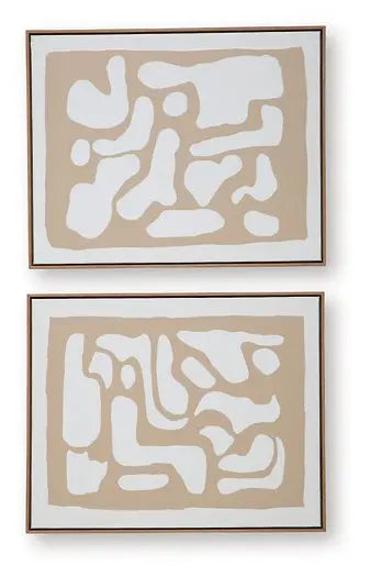 Waldett Wall Art (Set of 2) -  Ashley Furniture Wall Art  Fresh Start Furniture