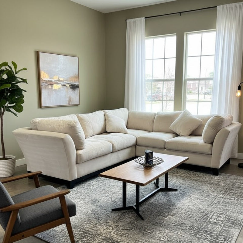 Cindy Crawford Metropolis Sectional Sofa