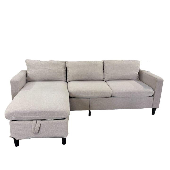 Mixoy Sectional Sofa with Storage Ottoman