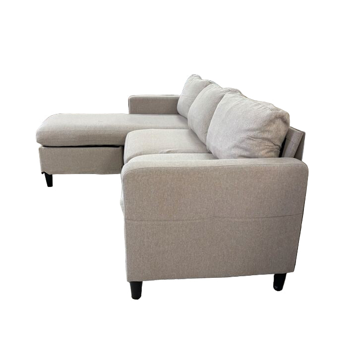 Mixoy Sectional Sofa with Storage Ottoman