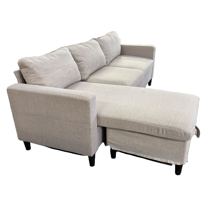 Mixoy Sectional Sofa with Storage Ottoman
