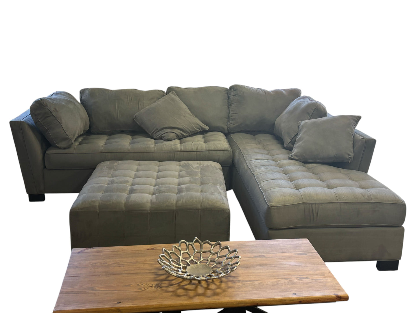 Sheridan Place Sleeper Sectional + Ottoman