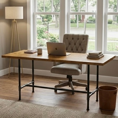 Butcher Block Standard Desk