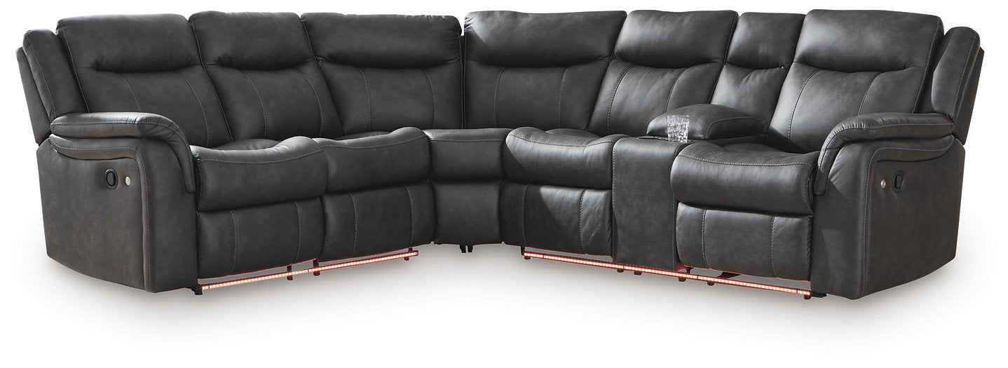 Sultan Meadow Reclining Sectional Ashley Furniture Sectional  Fresh Start Furniture