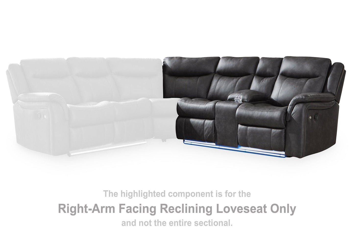 Sultan Meadow Reclining Sectional Ashley Furniture Sectional  Fresh Start Furniture