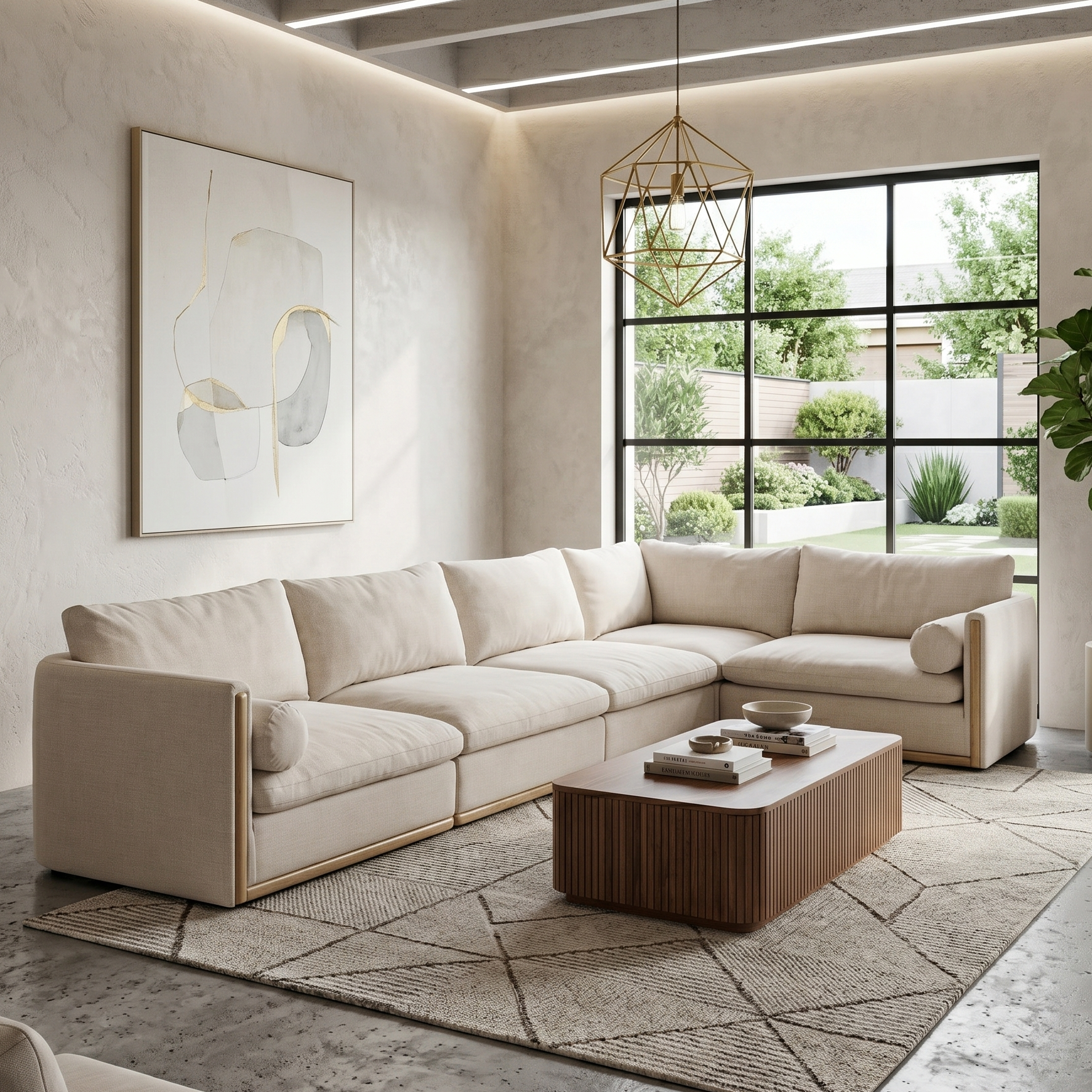Danielle 5 Piece Modular Sectional