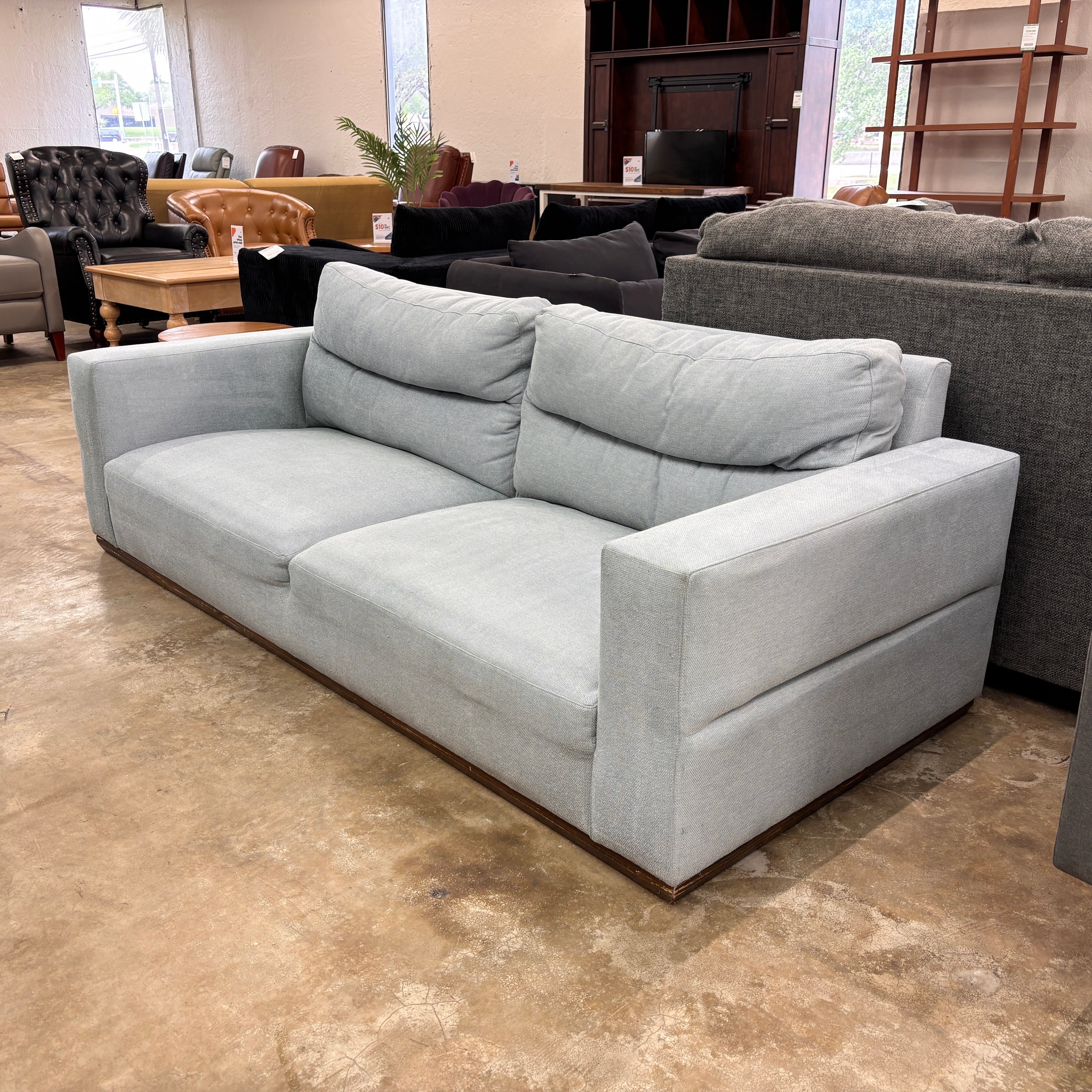Living Spaces Plunge Sofa