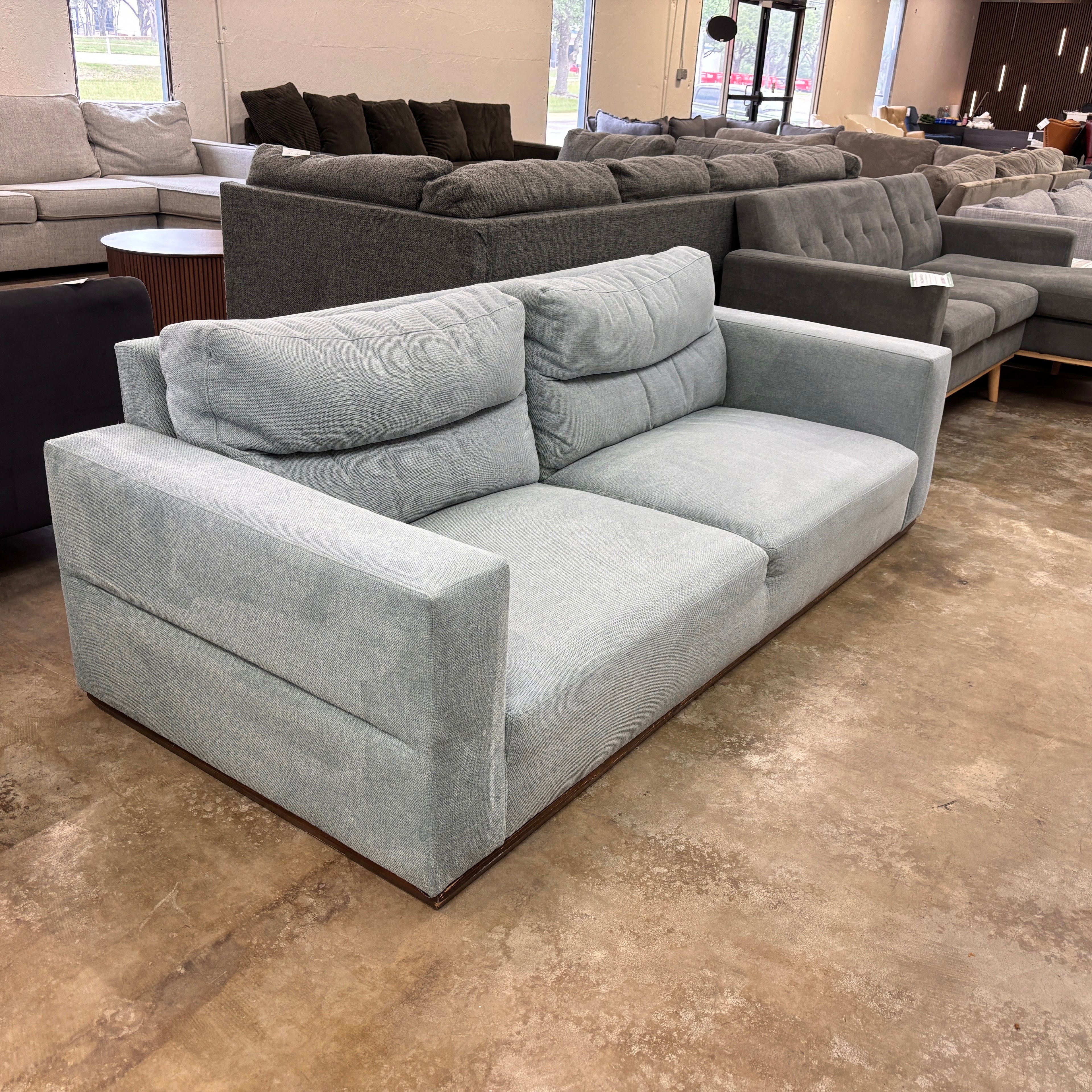 Living Spaces Plunge Sofa