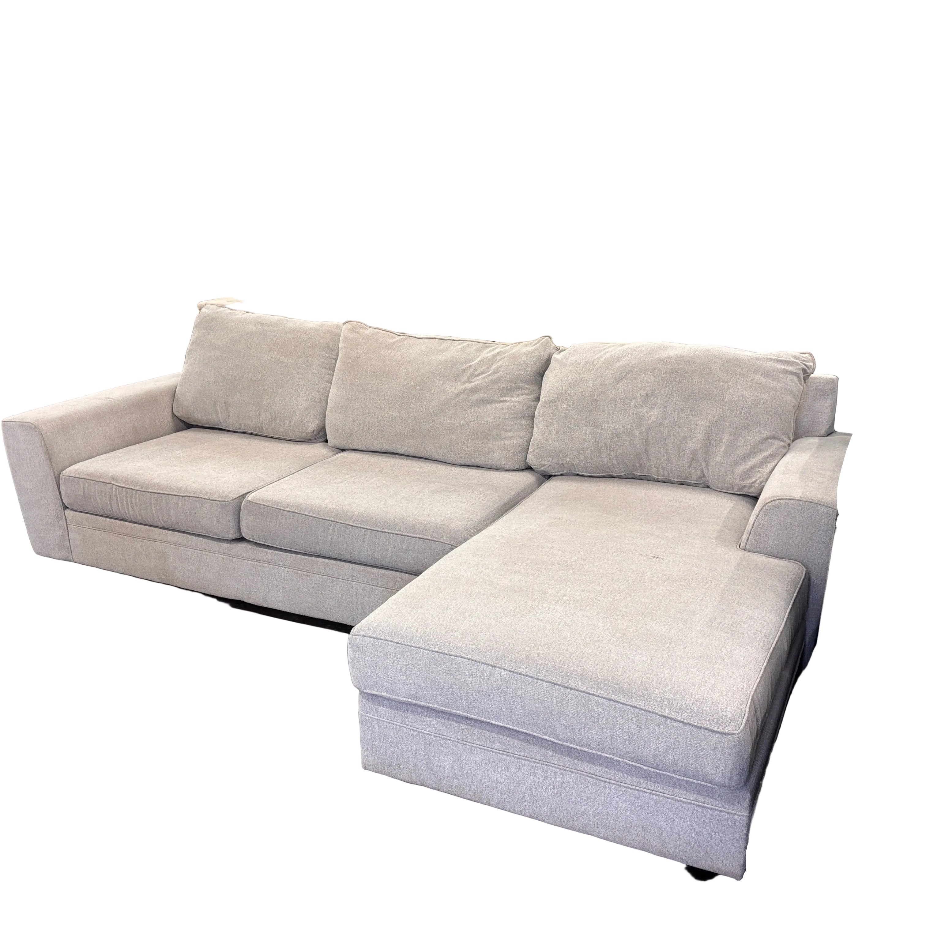 Living Spaces Delano Sofa W/ Chaise