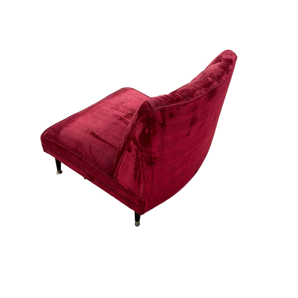Chairish Red Cocktail Chair