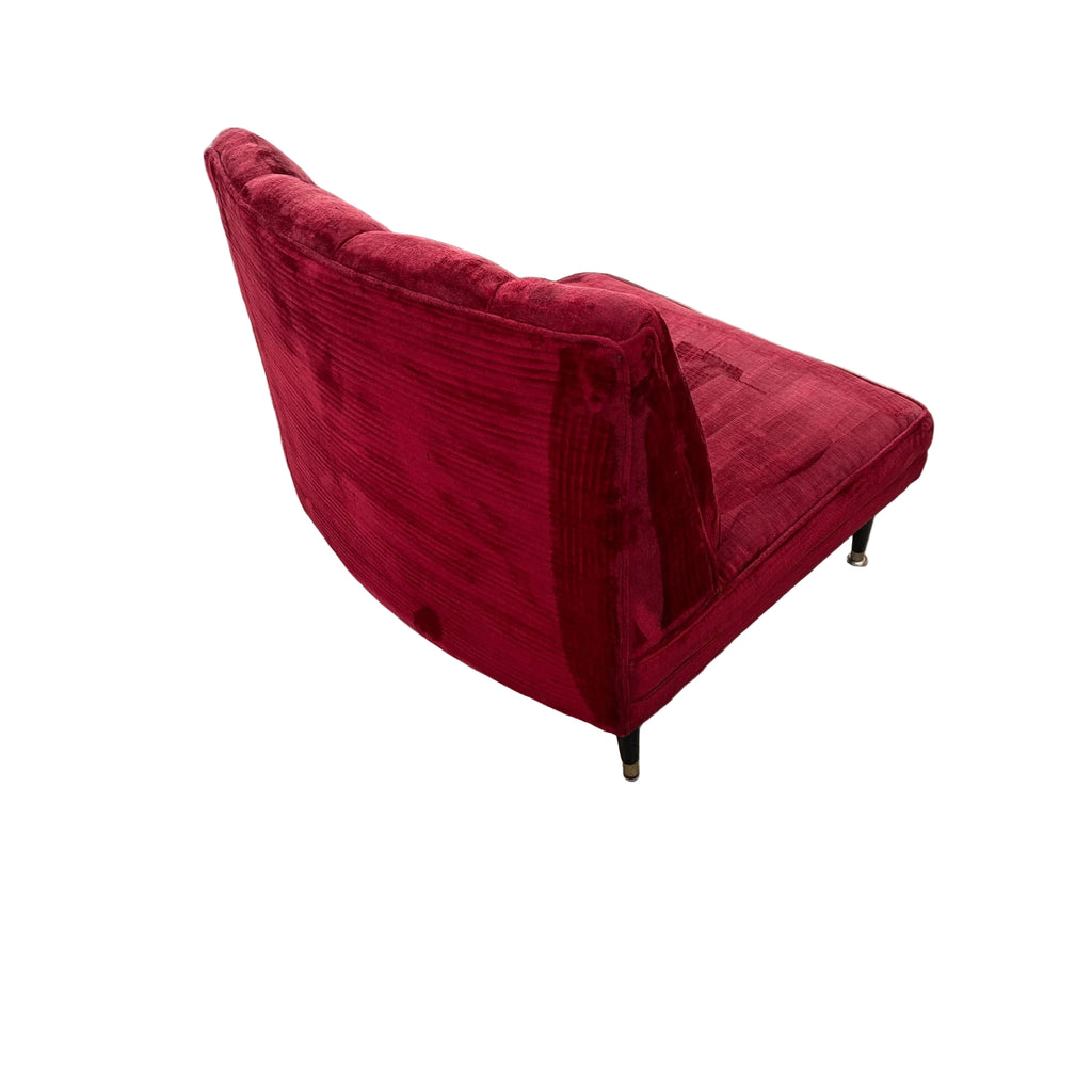 Chairish Red Cocktail Chair
