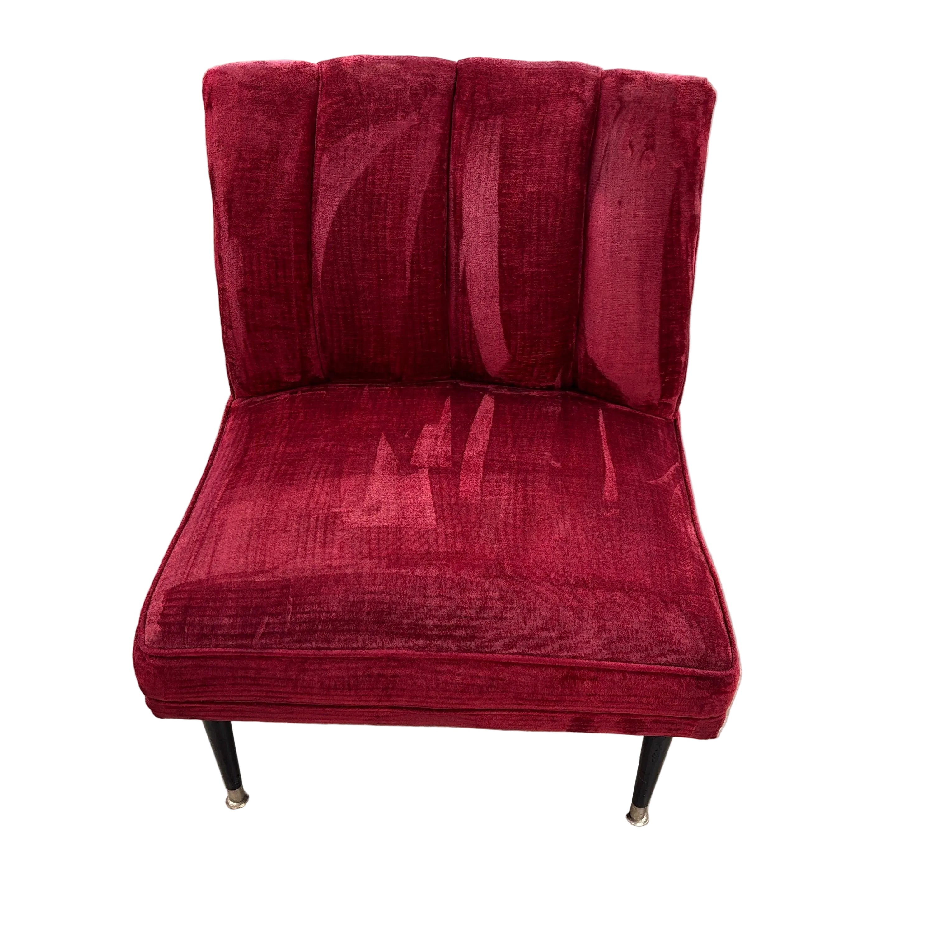 Chairish Red Cocktail Chair