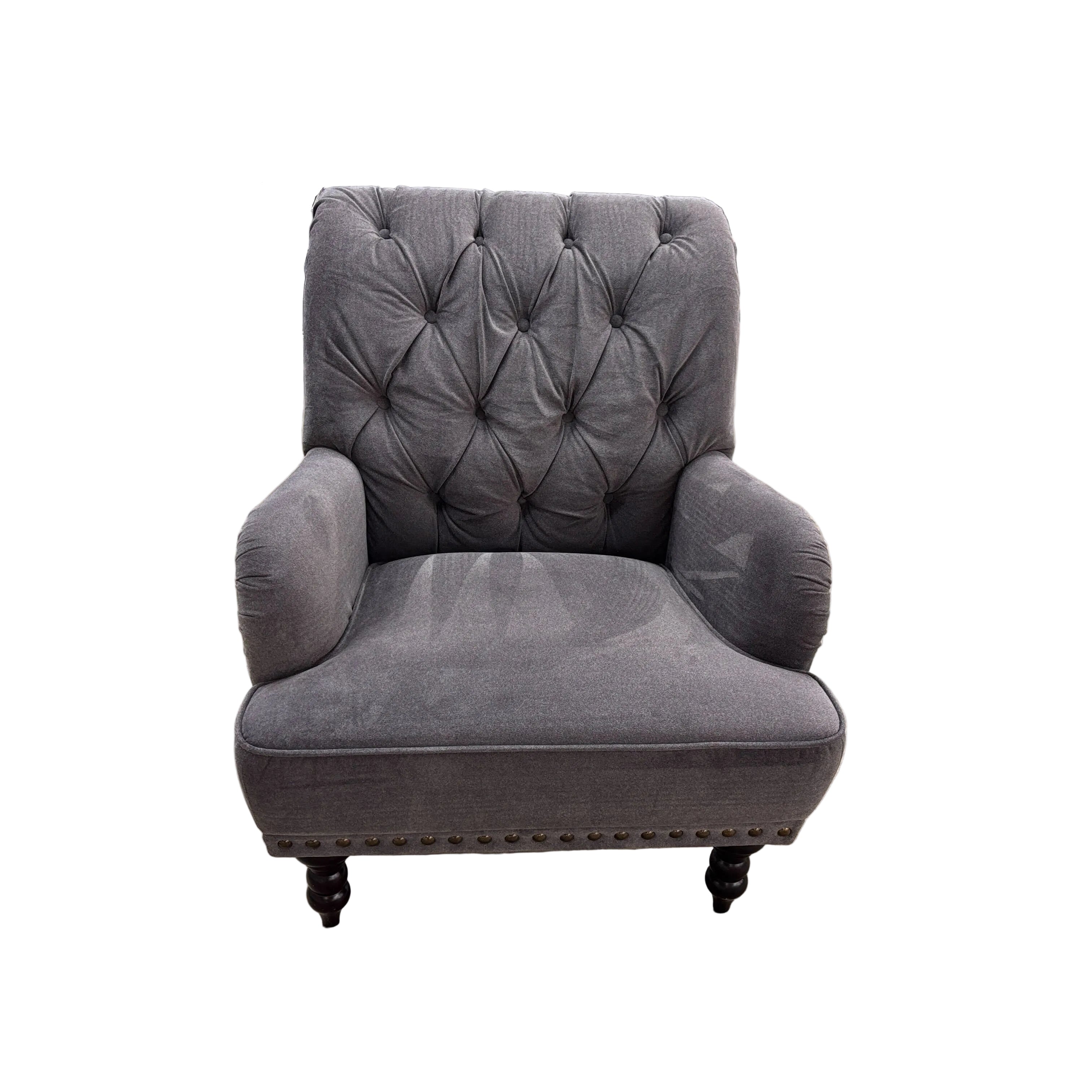 Pier 1 Imports Velvet Arm Chair