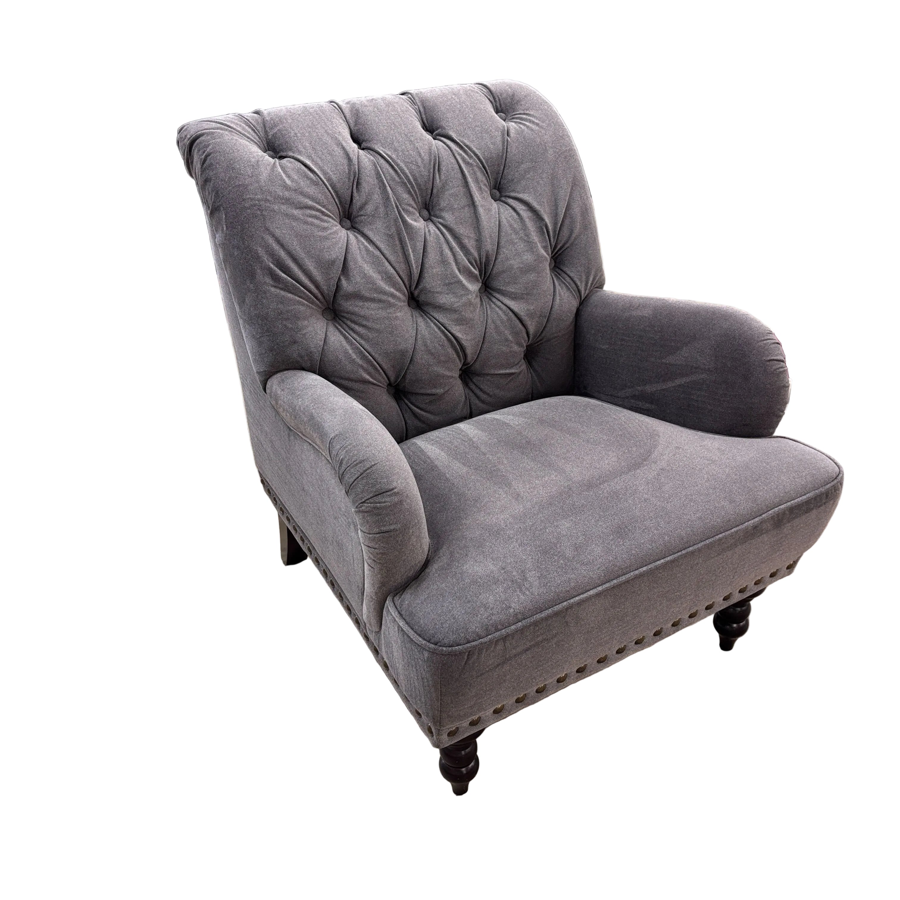 Pier 1 Imports Velvet Arm Chair