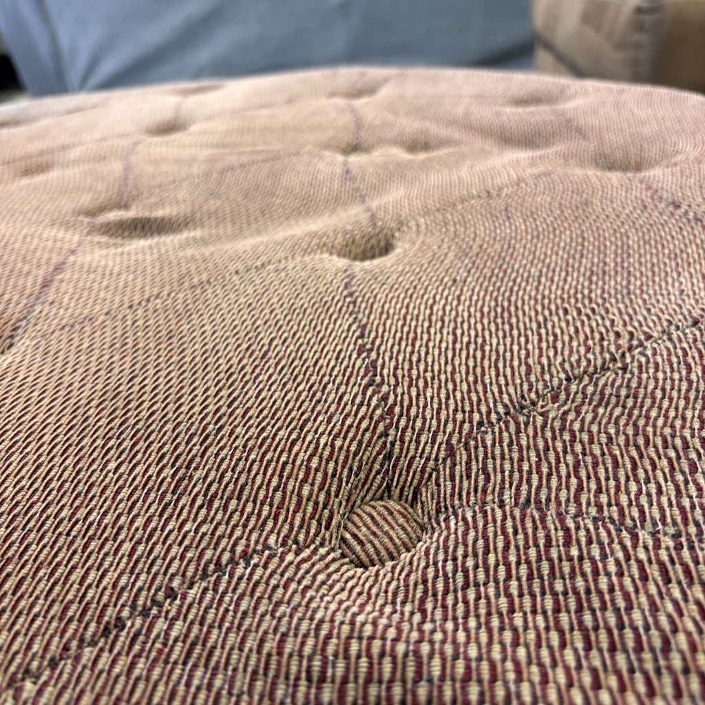 Latitude Run Tufted Round Ottoman