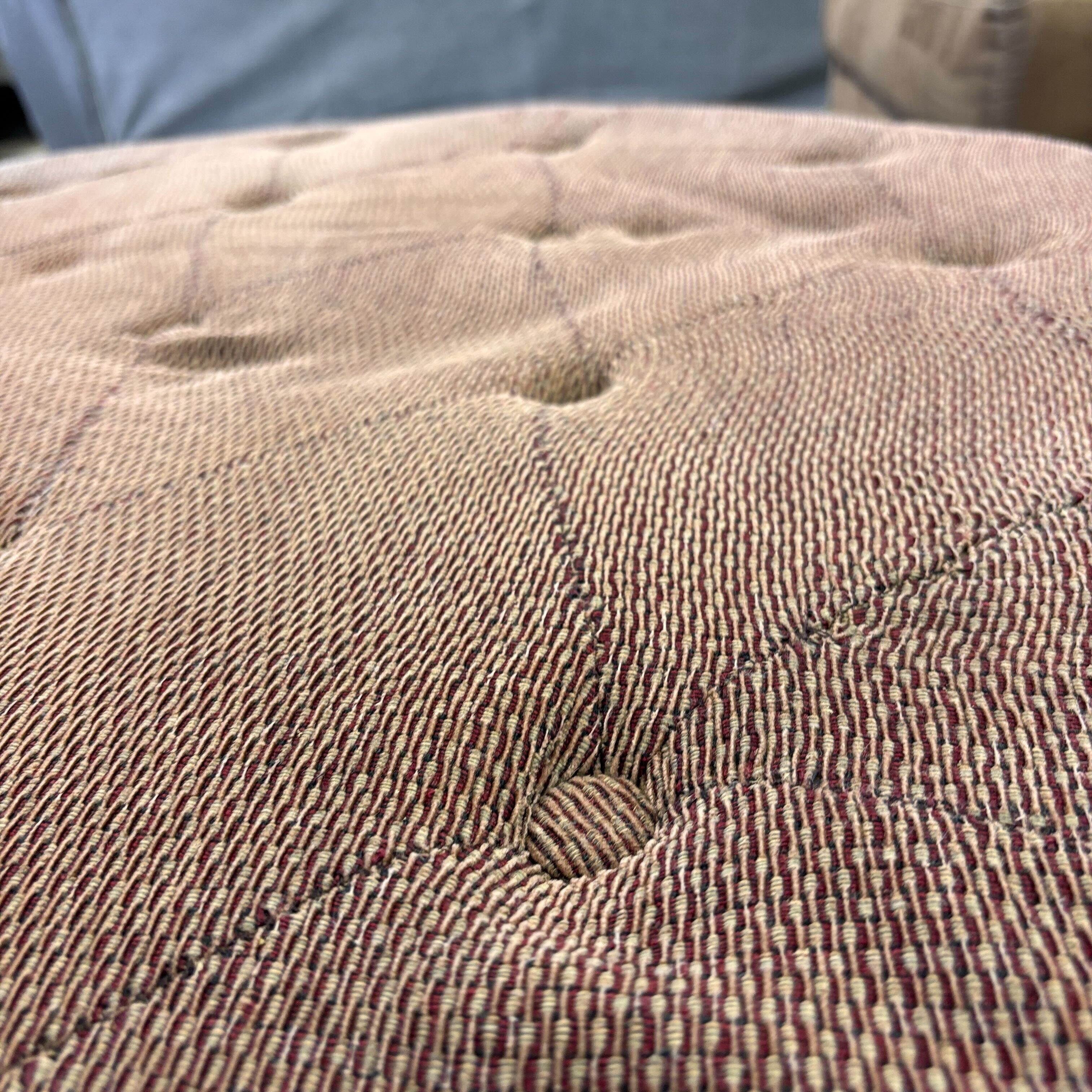 Latitude Run Tufted Round Ottoman