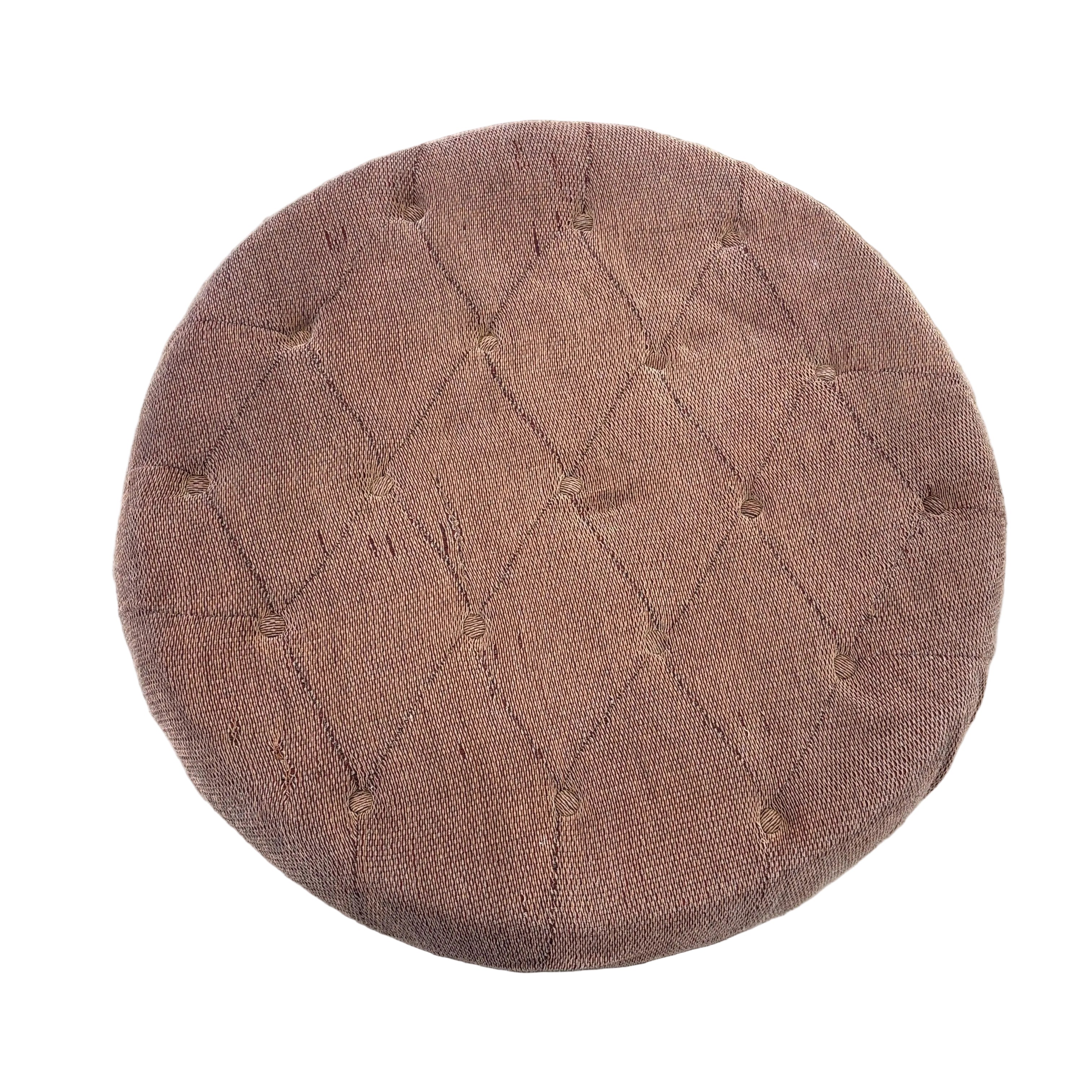 Latitude Run Tufted Round Ottoman