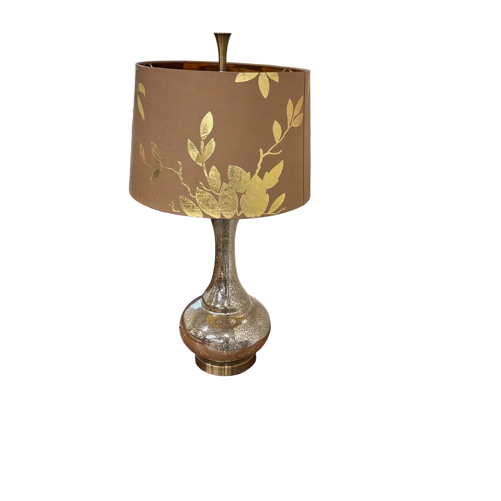 Pier 1 Imports Gold Leaf Lamp