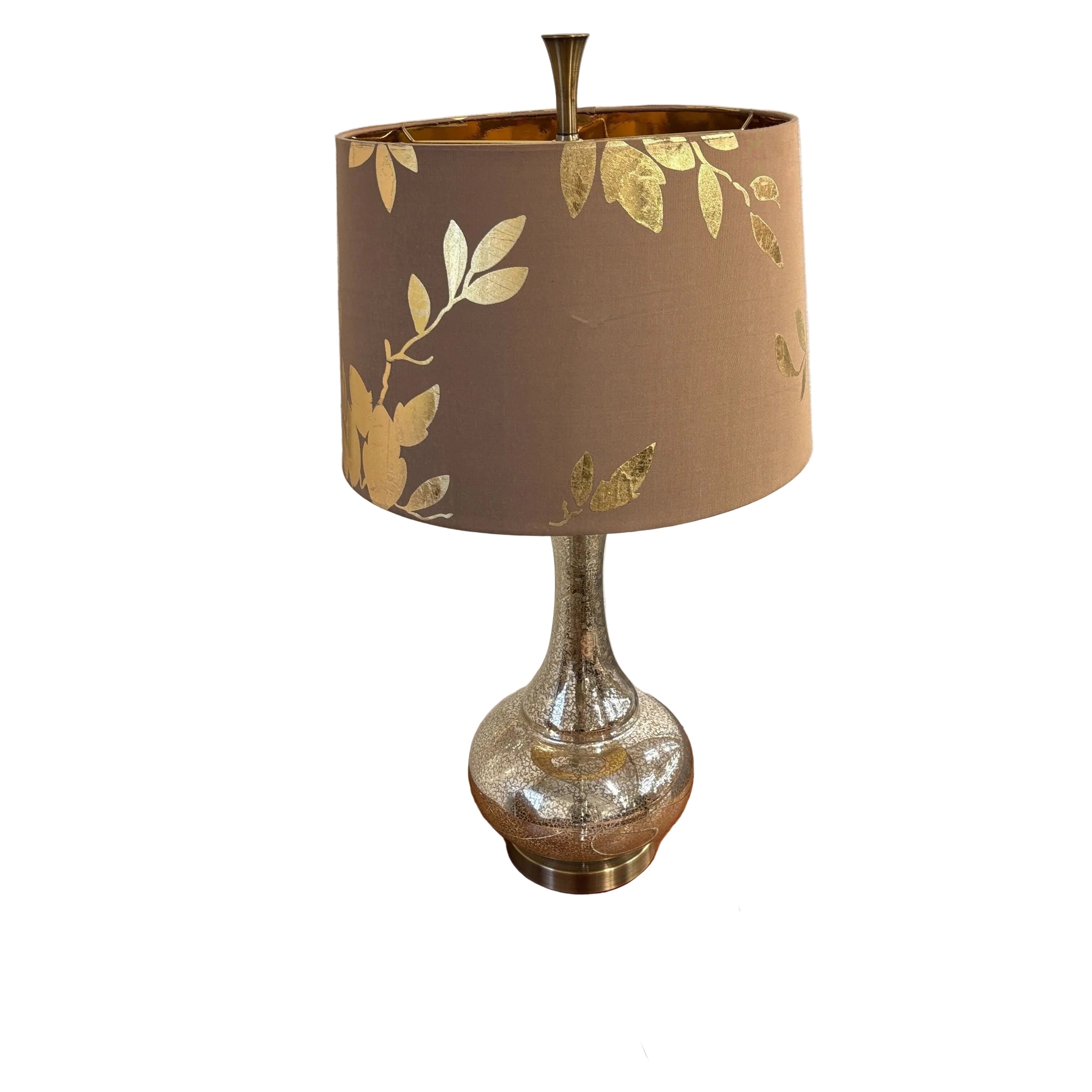 Pier 1 Imports Gold Leaf Lamp