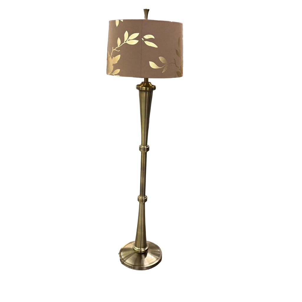 Pier 1 Imports Gold Leaf Lamp