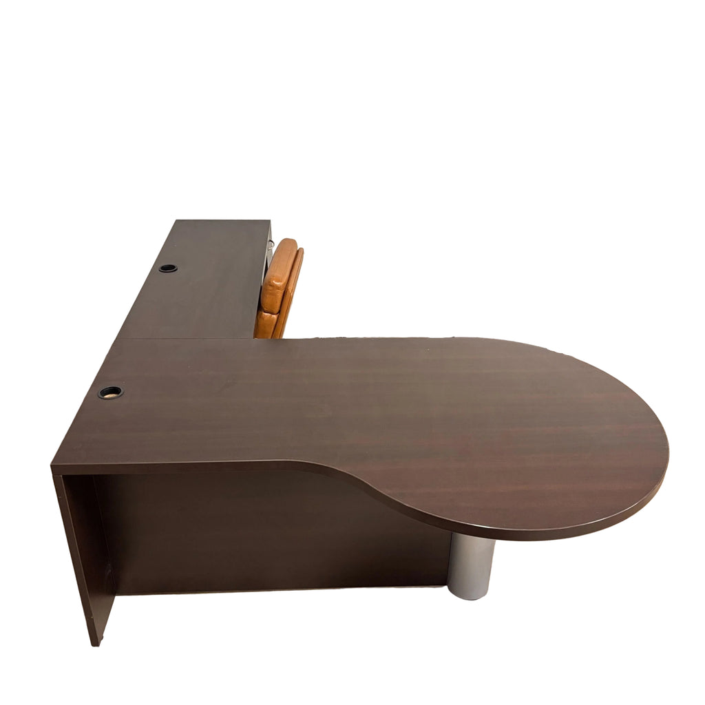 Wellknown Brand Secretary Peninsula Desk