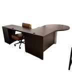 Wellknown Brand Secretary Peninsula Desk