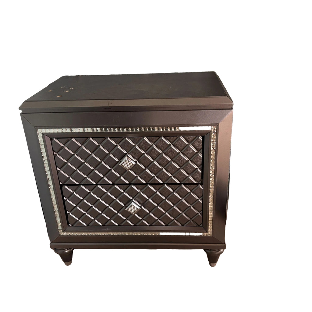Rooms To Go Diamond Gray Falls Night Stand