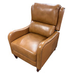 Karat Homes Camel Leather Recliner