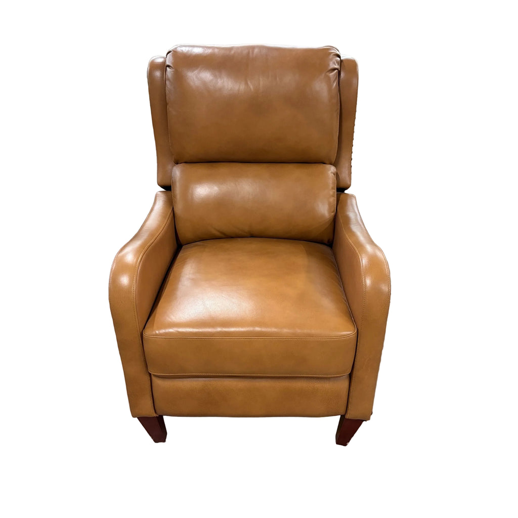 Karat Homes Camel Leather Recliner