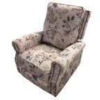 Huala Home Farmhouse Swivel Recliner