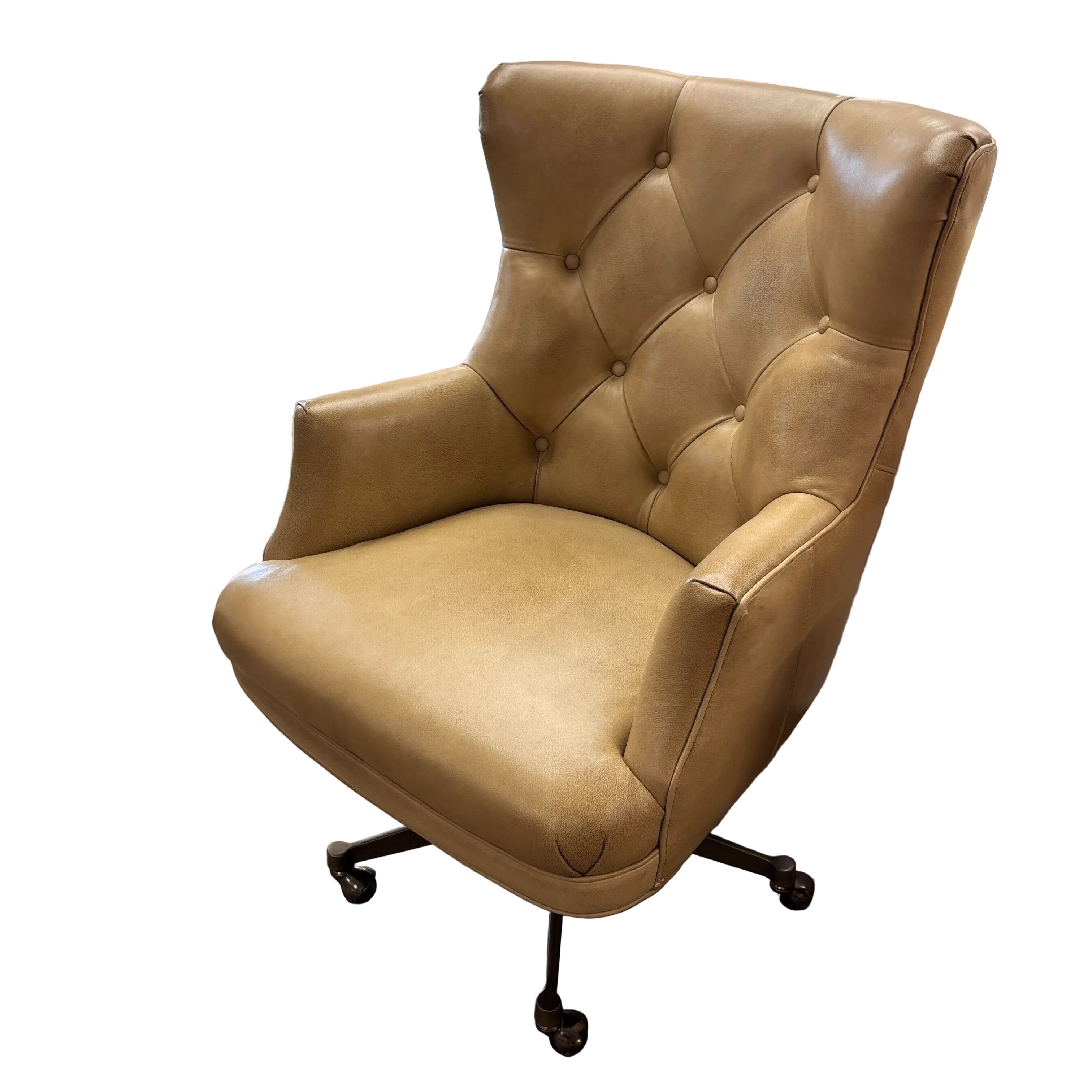 Huala Home Winged Back Swivel Task Chair