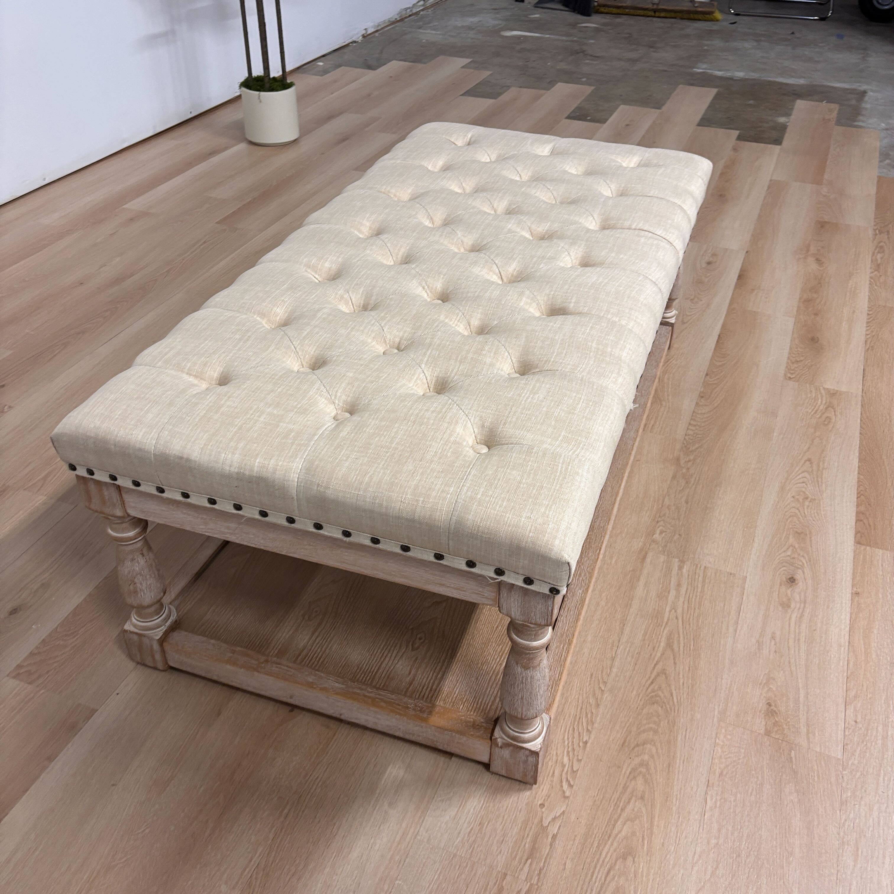 Felipa Farmhouse Rustic Bench & Storage Shelf