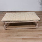 Felipa Farmhouse Rustic Bench & Storage Shelf