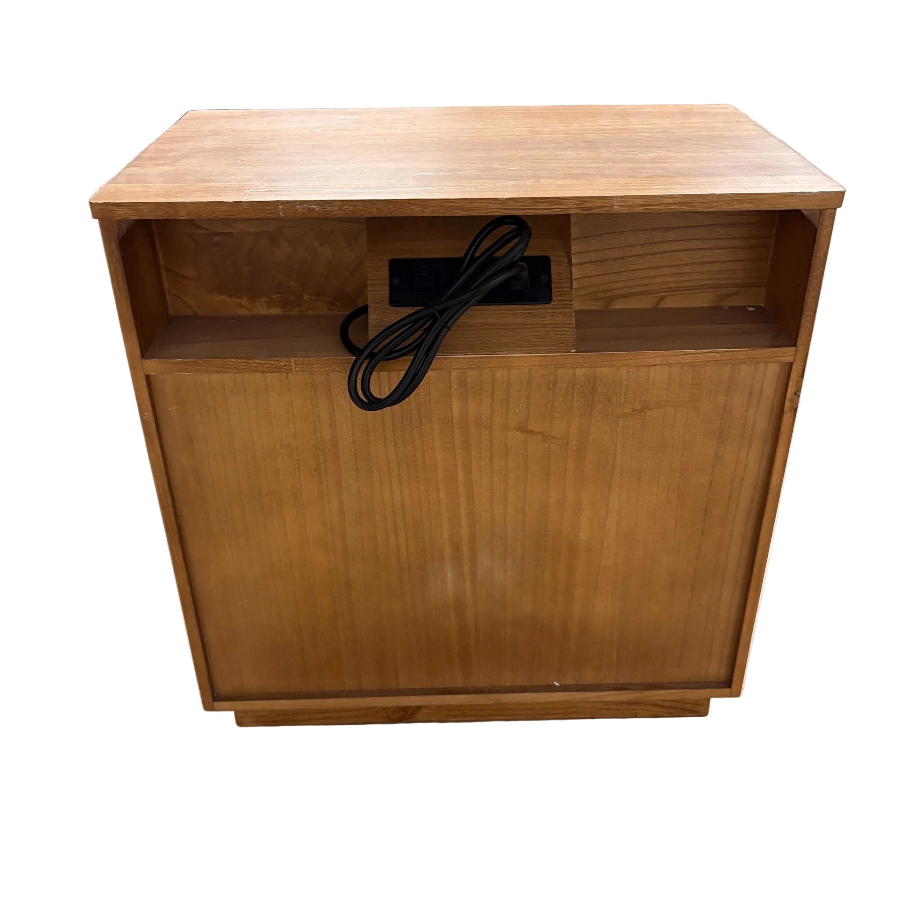 Huala Home Camille Nightstand W/ Outlet