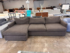 Crate & Barrel 2 Piece Sectional