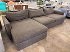 Crate & Barrel 2 Piece Sectional