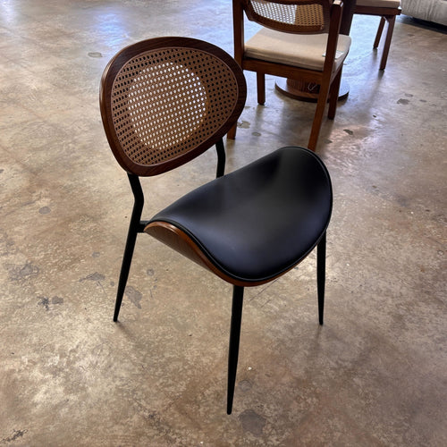 Huala Home Rattan Curved Dining Chair