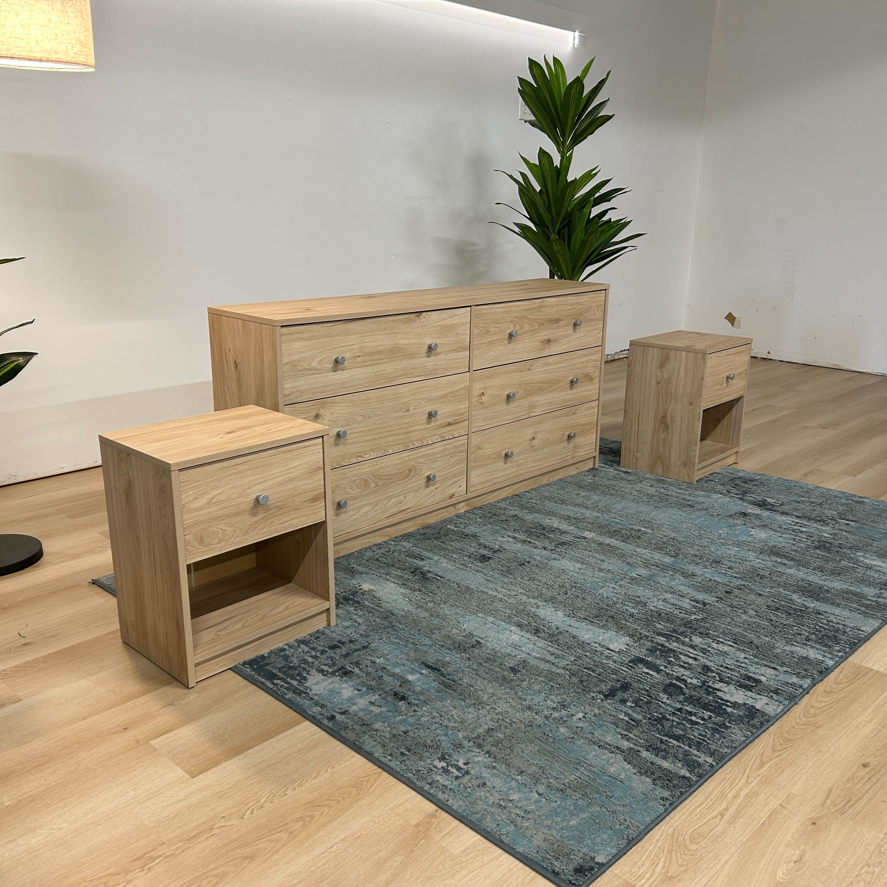 Latitude Run 3 Piece Dresser & Nightstand Set