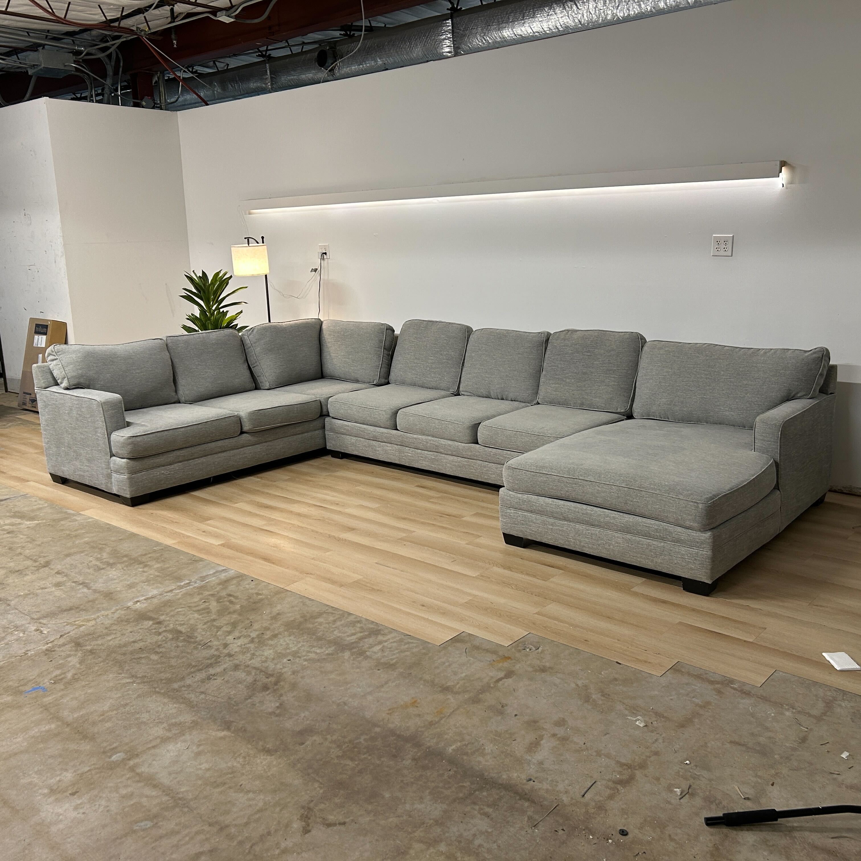 Living Spaces 3 Piece Sectional